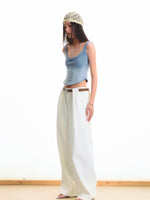 3D Pleated Suit Pants
