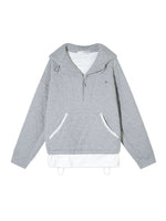 Quilted Shell Embroidery Hoodie Set