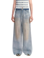Shimmer Wide Leg Jeans