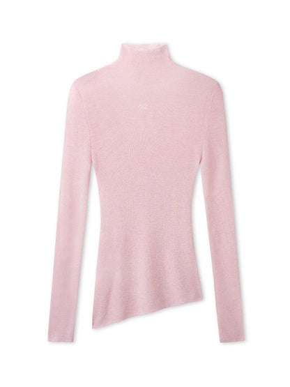 Megan Wool Turtleneck Blouse