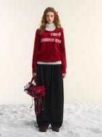 Fleece Lined Curved Sweatpants