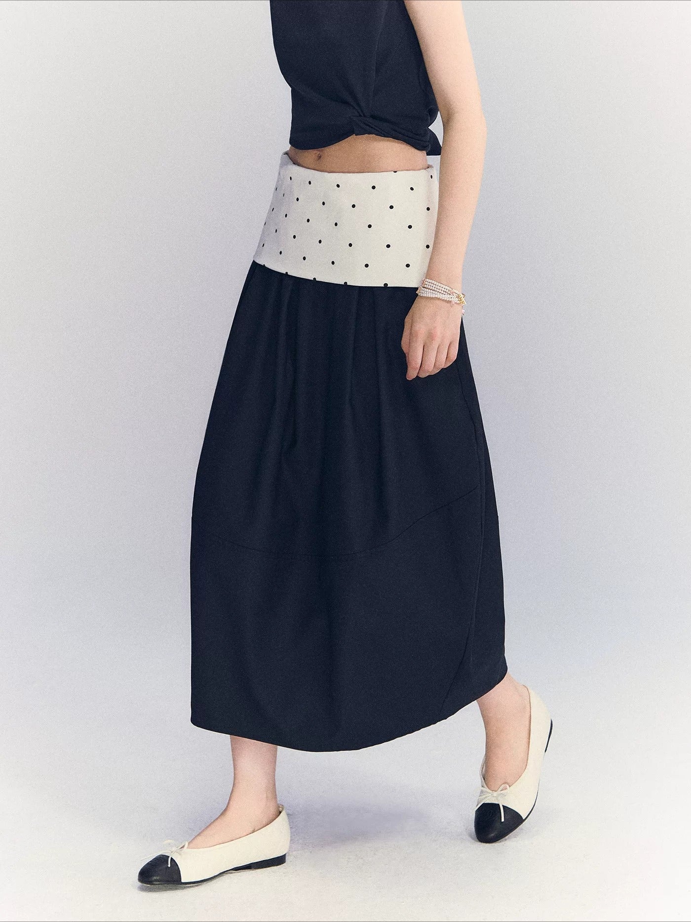 Twist Top Skirt Set