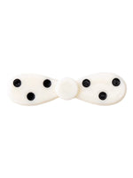 Polka-Dot Bow Hair Clip