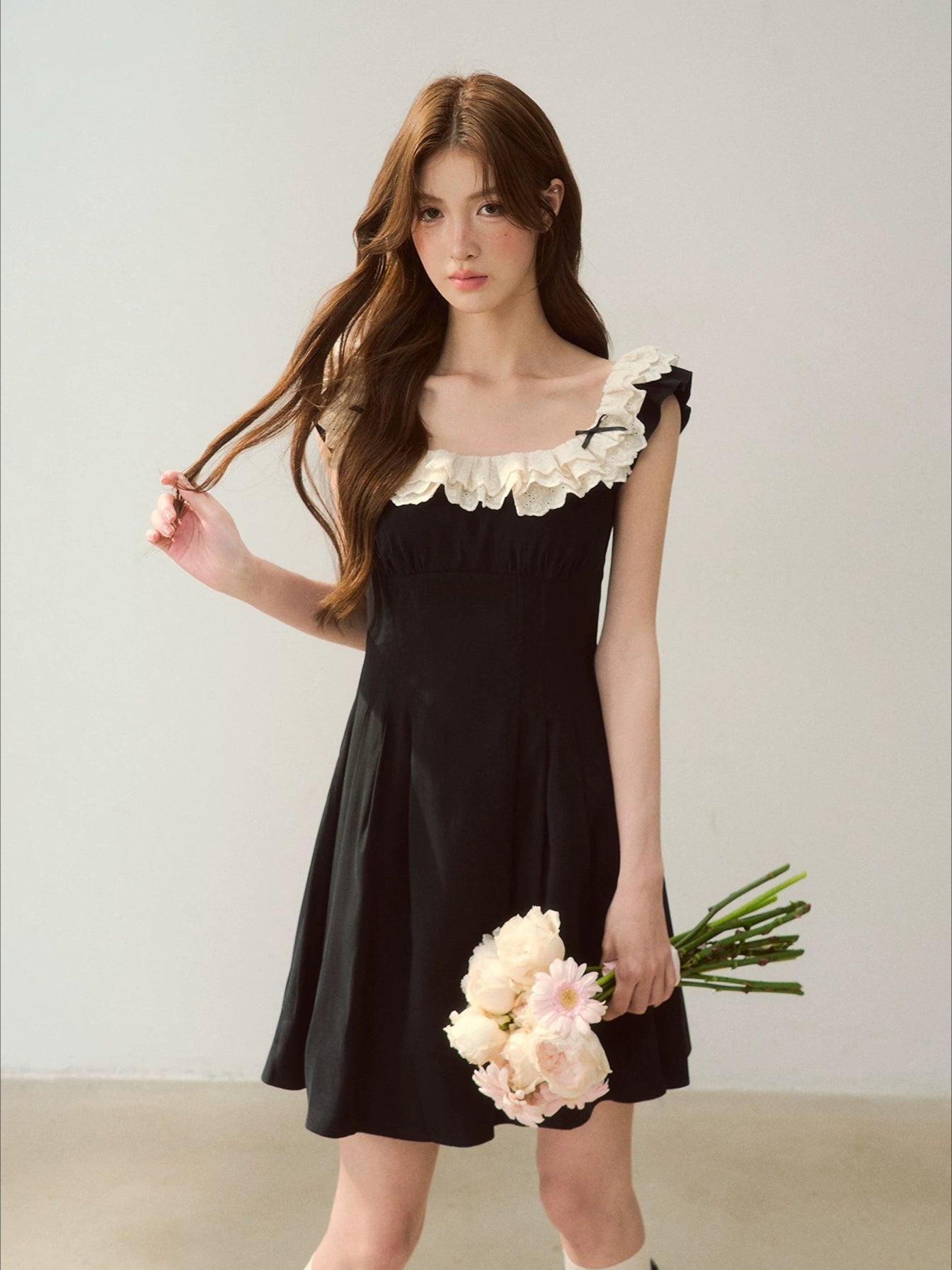 Lace Off Shoulder Dress