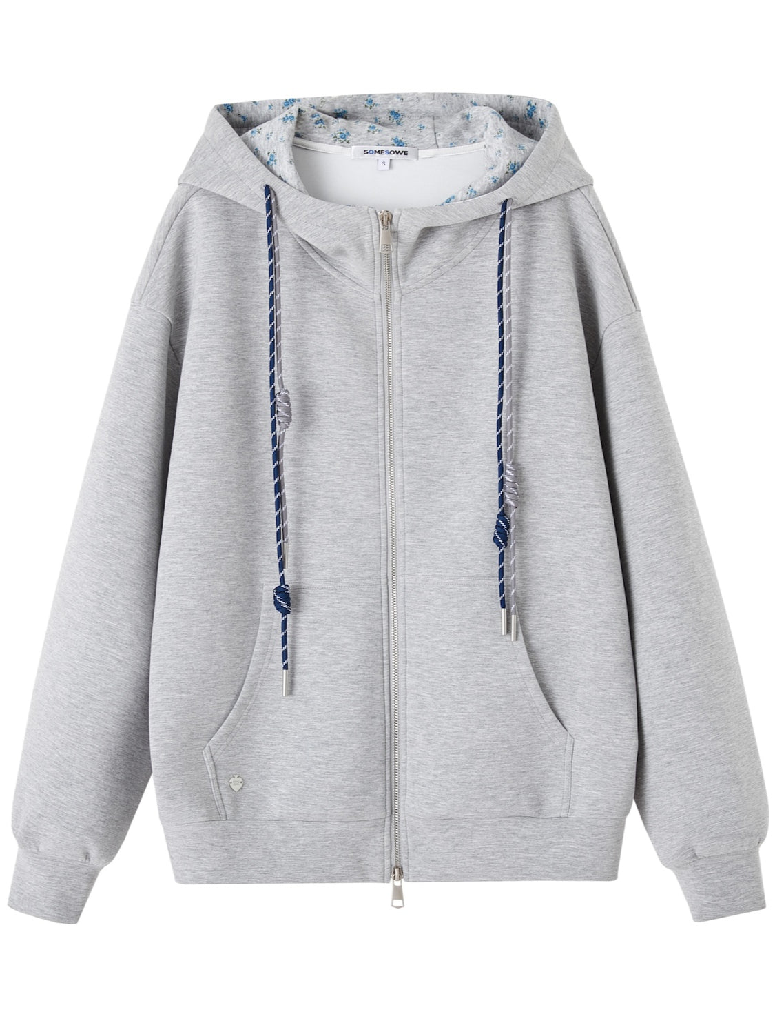 Colorblock Drawstring Hoodie