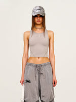 Mesh Quick Dry Waist Cinching Short Sling