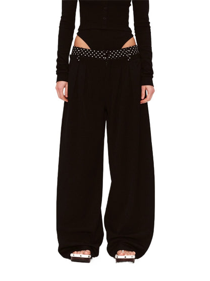 Polka Dot Waist Trousers