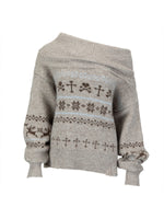 Fair Isle Knit Sweater