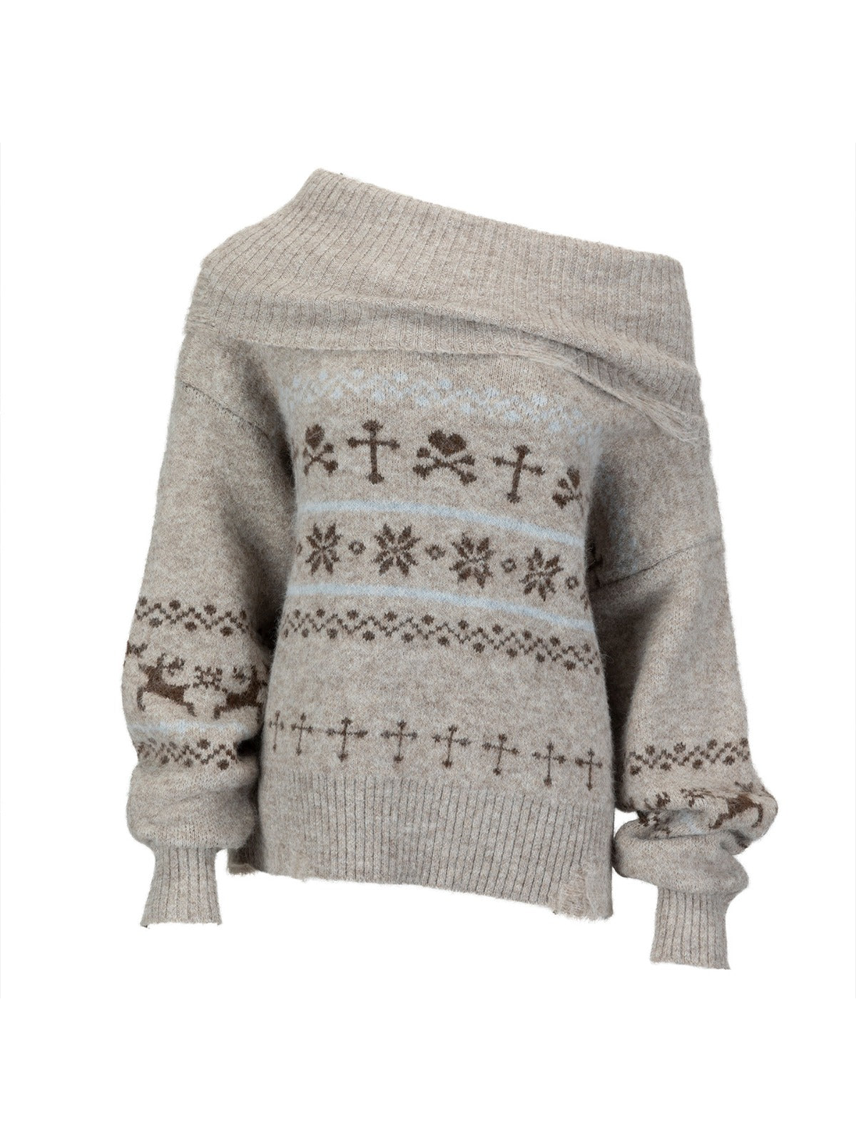 Fair Isle Knit Sweater