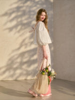 Floral Puff Sleeve Set