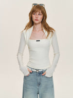 Layered Bolero Long Sleeve Top