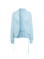 Korean Drawstring Knit Cardigan