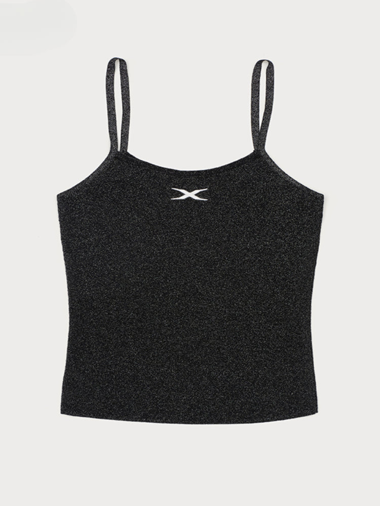 Elastic Sports Knit Sling Vest