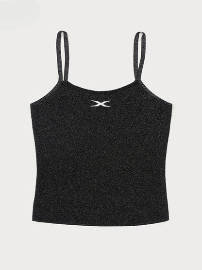Elastic Sports Knit Sling Vest