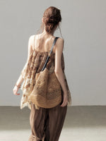 Brown Lace Camisole Top