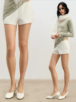 Striped Low-Rise Shorts