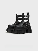 Chunky Roman Platform Boots