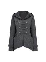 Napoleon Hooded Denim Jacket
