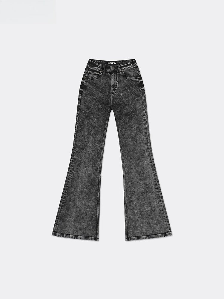 Mirage Snowwash Flare Jeans