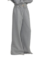 Gray Straight Sweatpants