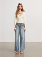Twist Square-Neck Top