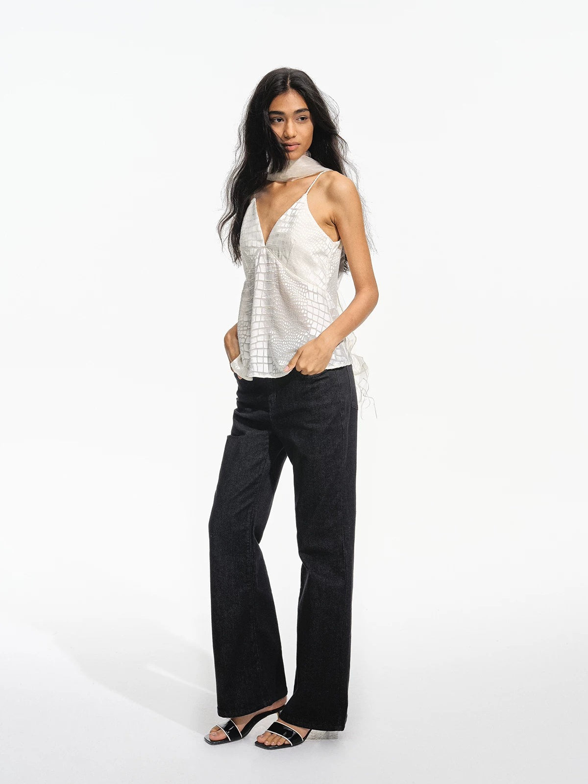 High Waist Flare Jeans