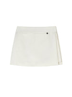Side Slit A-line Skort