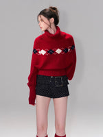 Polka Dot Belt Shorts