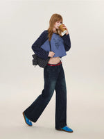 Vintage Contrast Raglan Top