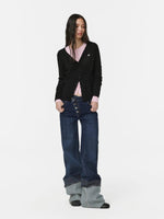 Leeds Wool Blend Cardigan Sweater