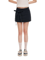 Bow Tie Mini Skirt
