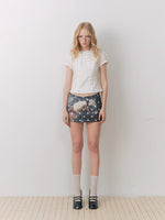 Pony Dot Mini Skirt