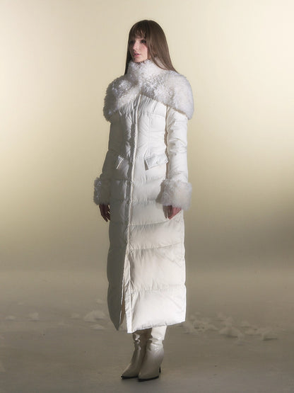 Cloak Style Eco-Friendly Fur Shawl