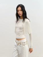 Double Knit Poncho Top