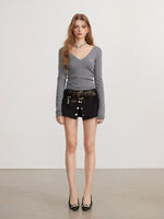 Layered A-Line Mini Skirt