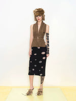 Convertible Knit Scarf Top