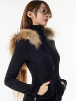 Hooded Slim Jacket