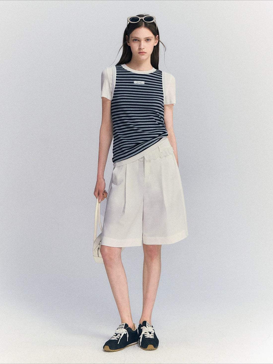 Contrast Stripe Tee