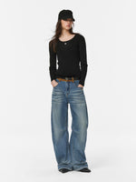 Cashmere U-Neck Sweater