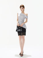 Asymmetric Halter Top