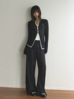 Napoleon Pleated Wide Leg Pants