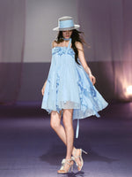 Floral Strapless Mini Dress