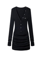 Uus Hourglass Knit Dress