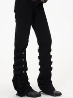 Strap Flare Pants
