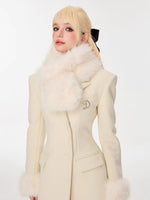 Wool-Blend Hourglass Double-Faced Coat