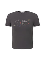 Slim Fit Fitted Short Sleeve T-Shirt