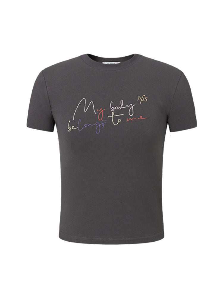 Slim Fit Fitted Short Sleeve T-Shirt
