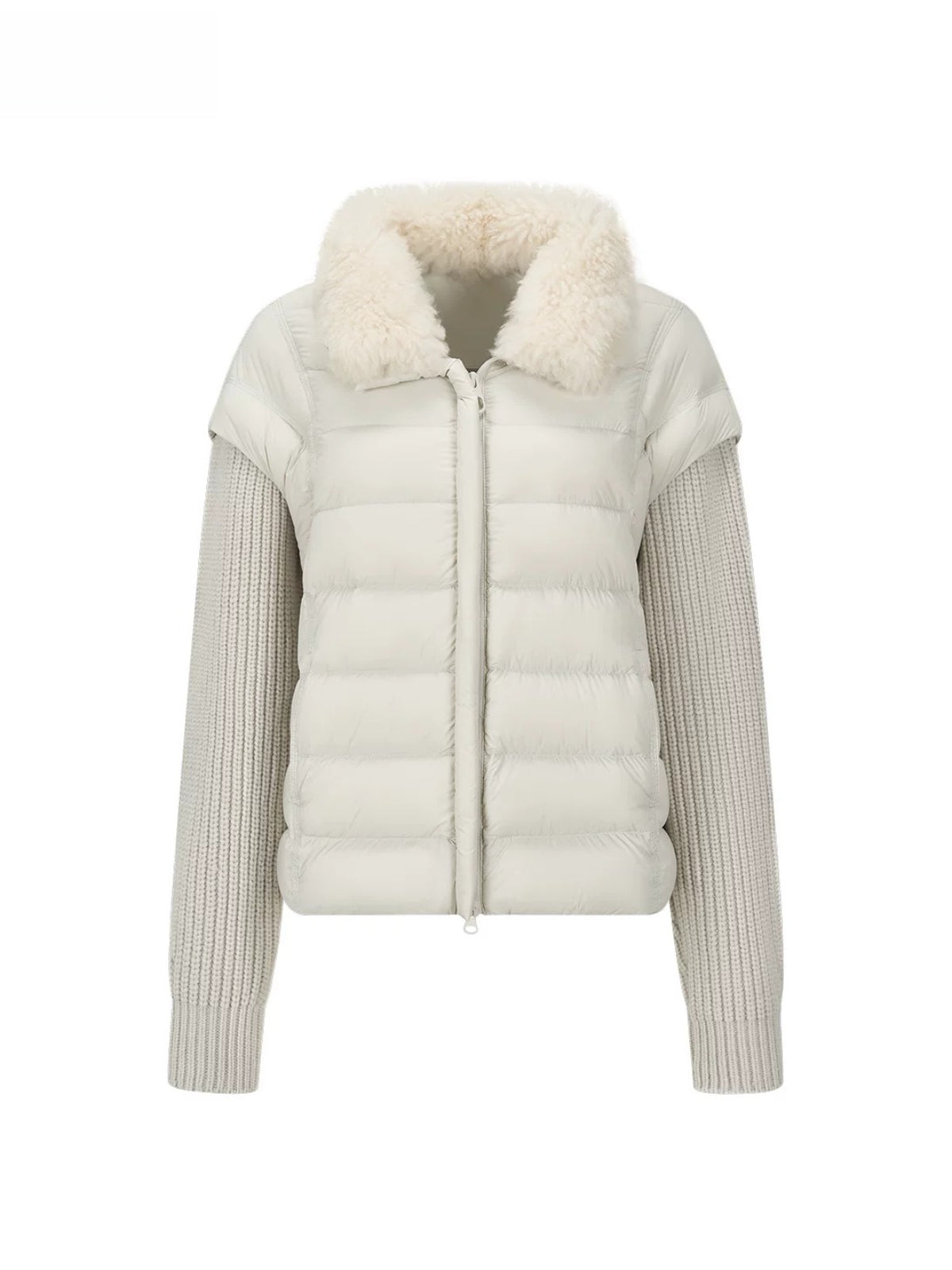 Detachable Sleeve Down Puffer Jacket