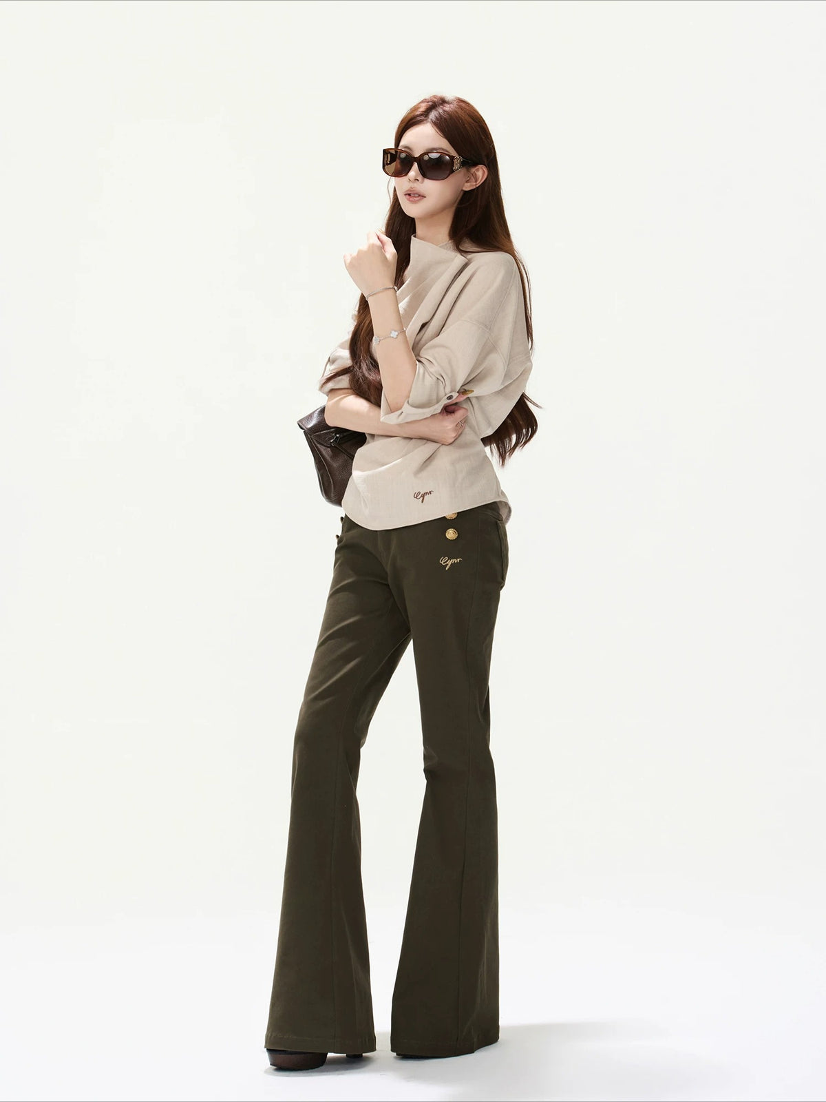 French Drape Blouse