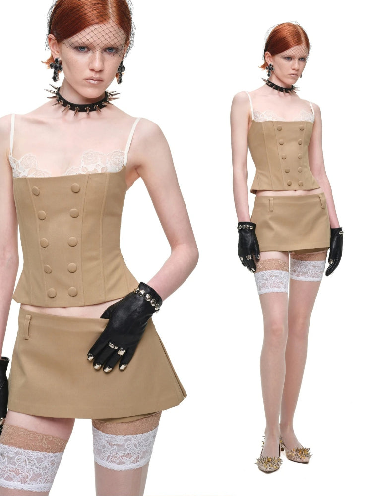 Corset Lace Tank Top